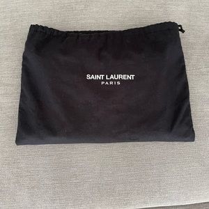 Yves saint Laurent Chevron envelope wallet bag